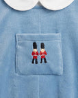 Royal Guard Velvet Romper