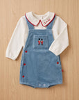 Royal Guard Velvet Romper