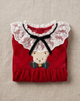 Velvet Holiday Bear Dress