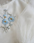 Embroidered Tulle Dress