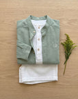 Sage Linen Shirt