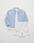 Ivory Round-Neck Shirt