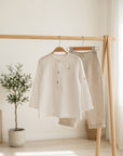 Ivory Round-Neck Shirt