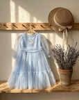 Embroidered Tulle Dress