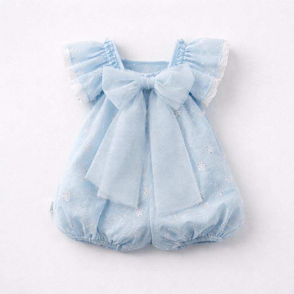Sky Petal Romper