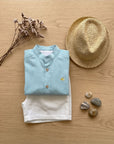 White Linen Short
