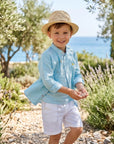 White Linen Short