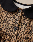 Wild Leopard Peter Pan Dress