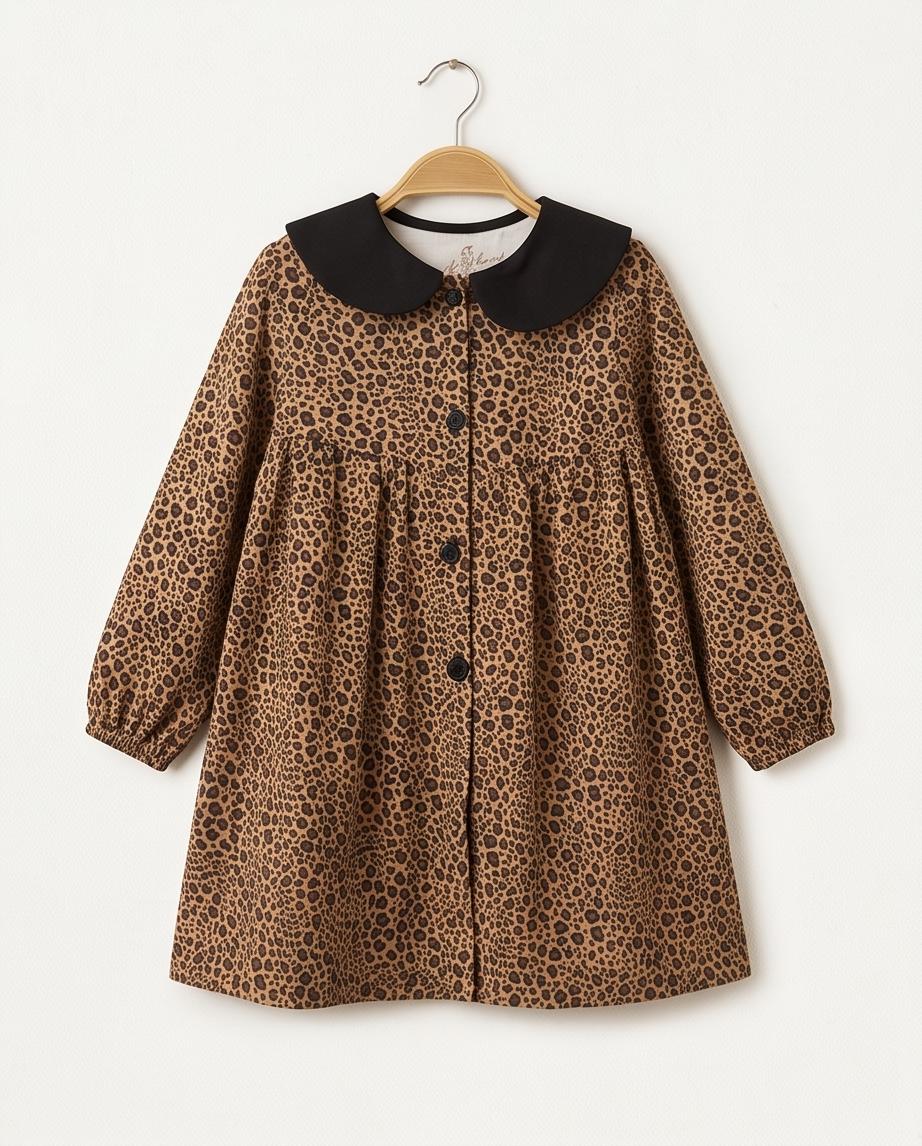 Wild Leopard Peter Pan Dress