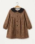 Wild Leopard Peter Pan Dress