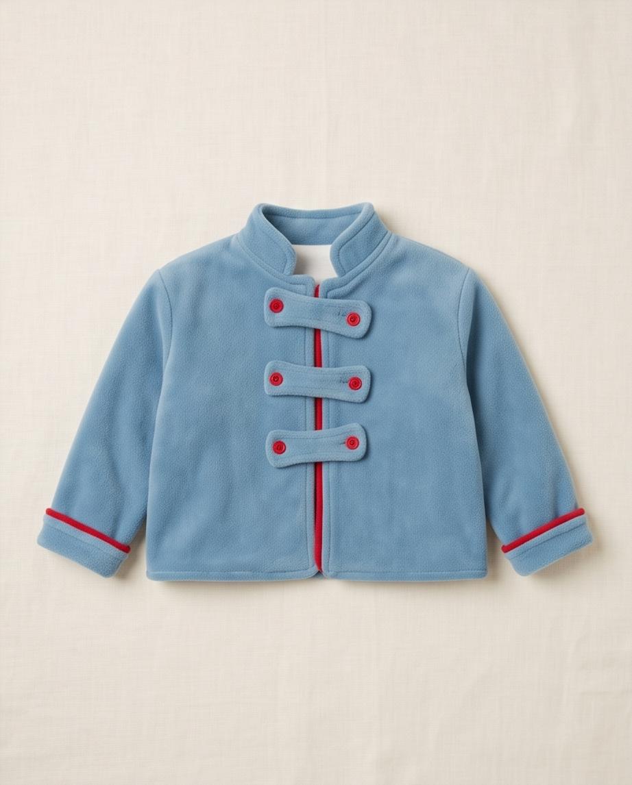 Cozy Blue Fleece Jacket