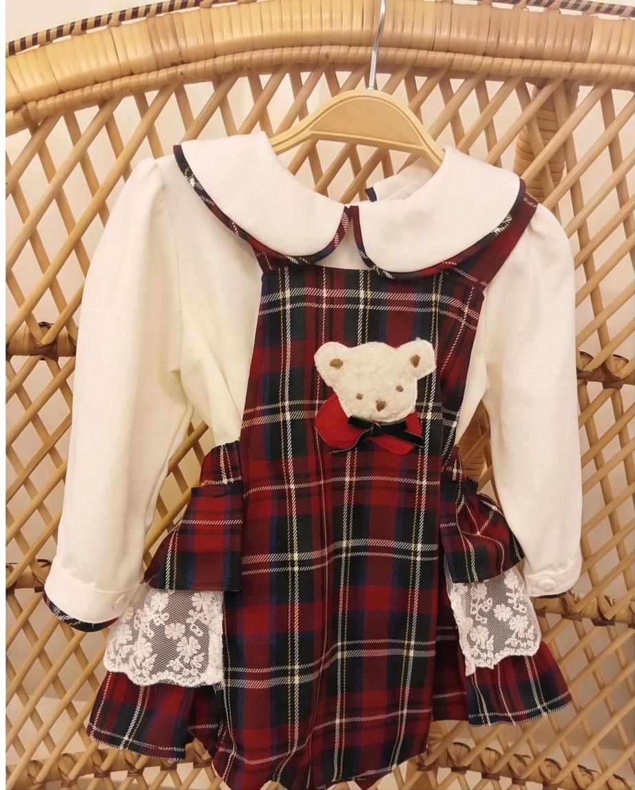 Tartan Teddy Holiday Set