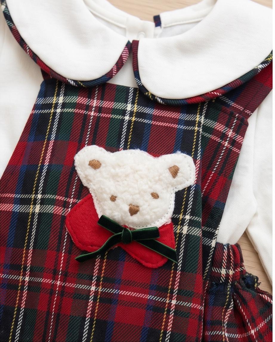 Tartan Teddy Holiday Set
