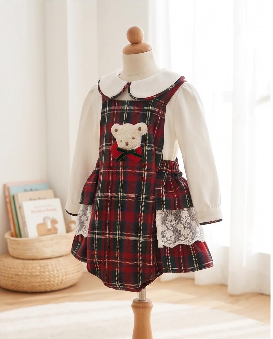 Tartan Teddy Holiday Set