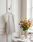 Golden Tulle Dress