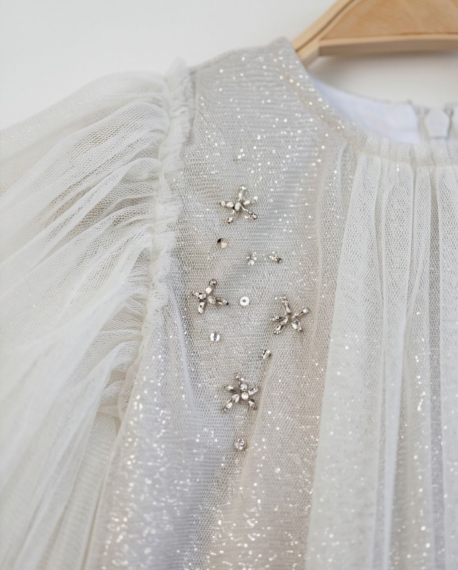 Golden Tulle Dress