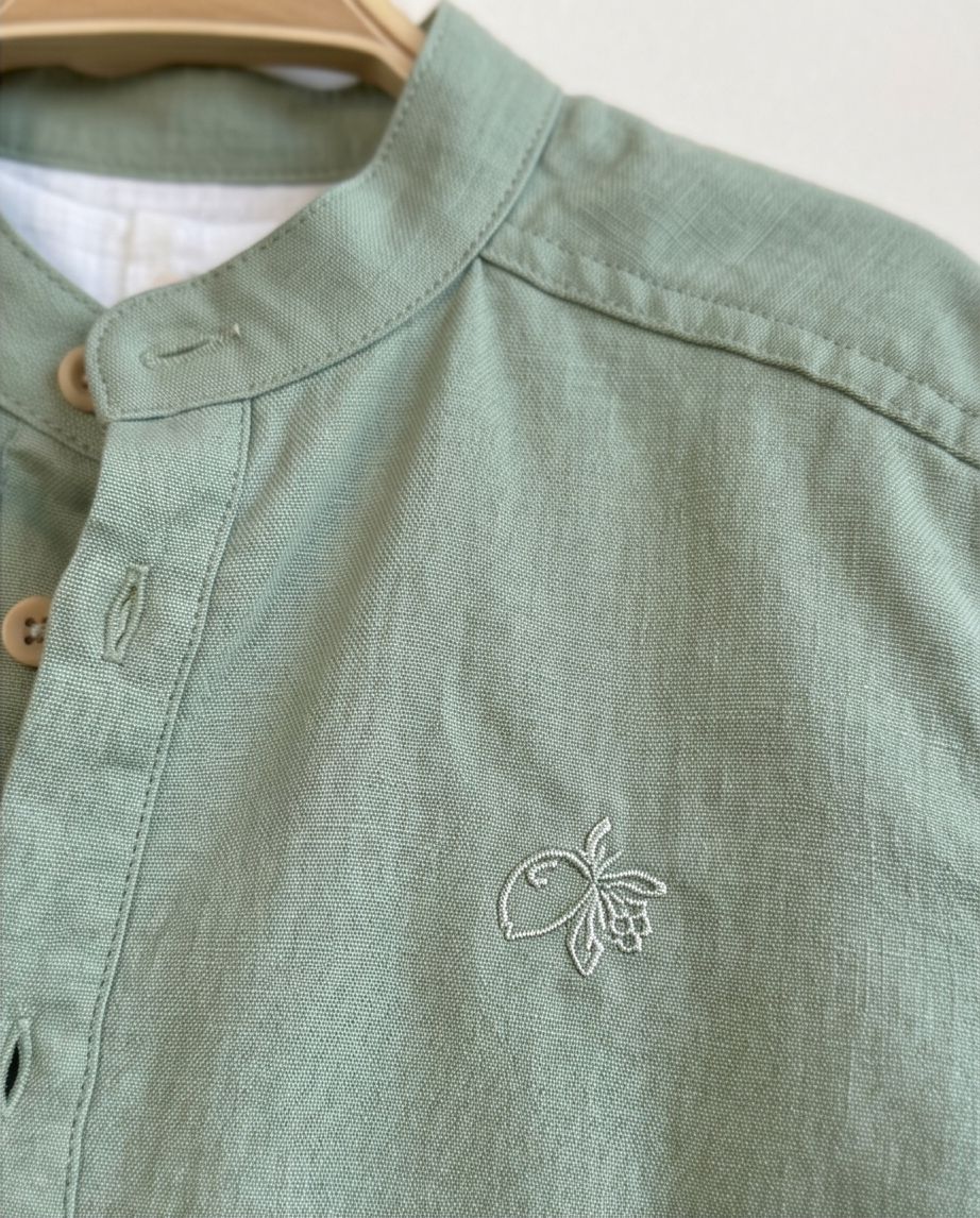 Sage Linen Shirt