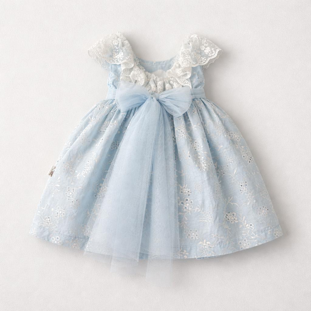Azure Blossom Dress
