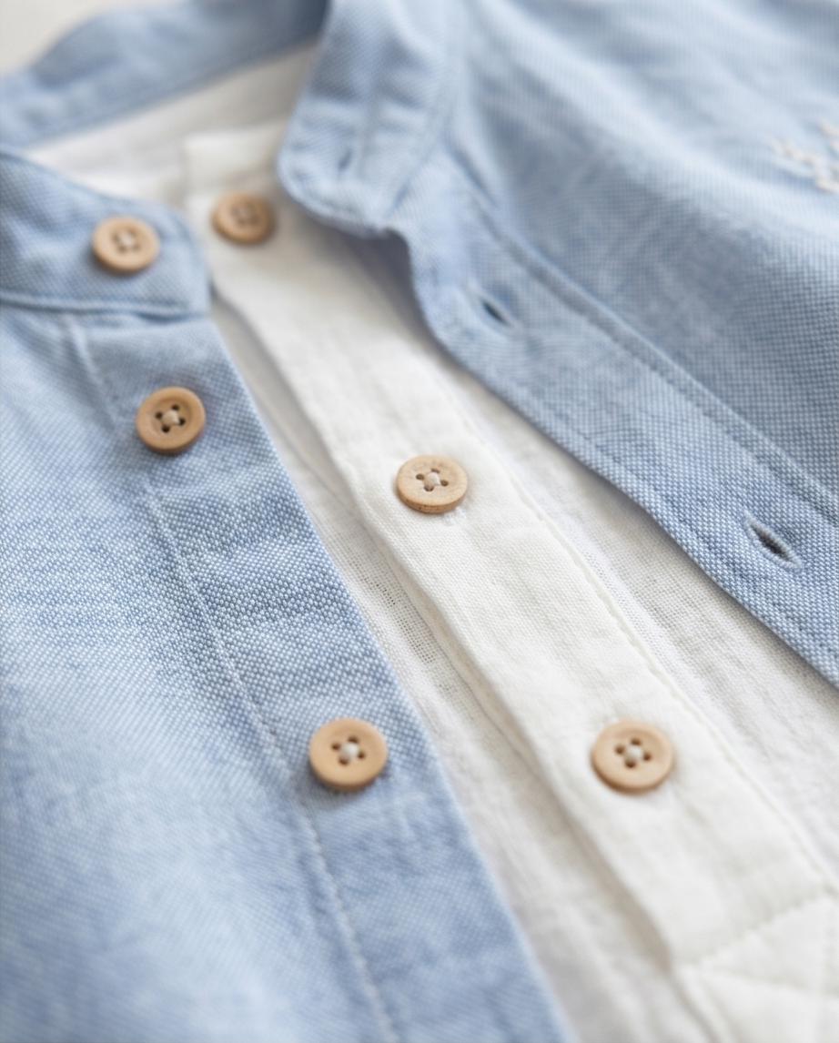 Ivory Round-Neck Shirt