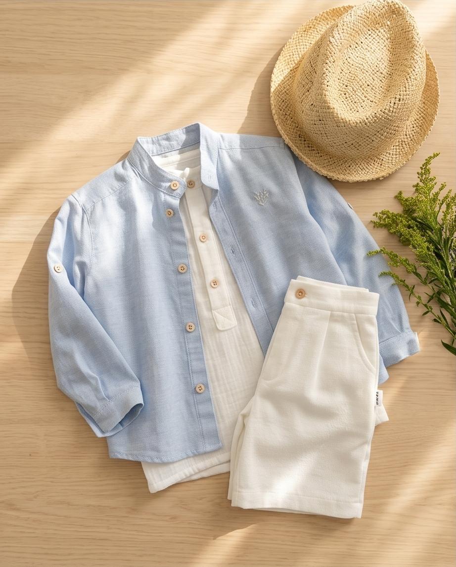 White Linen Short