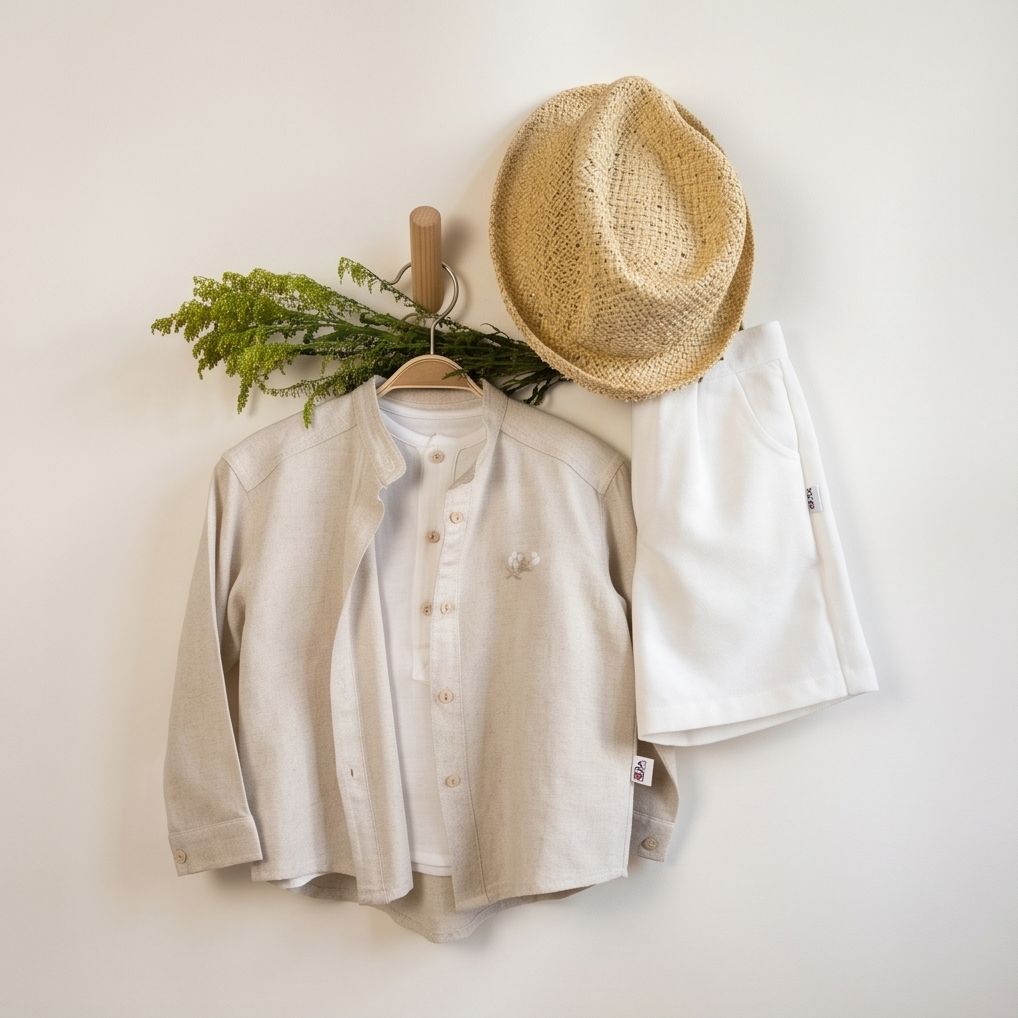 White Linen Short