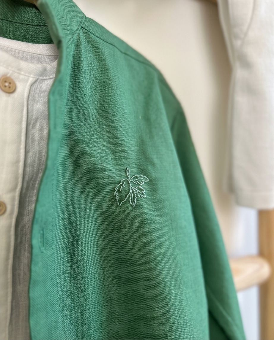 Ivory Round-Neck Shirt