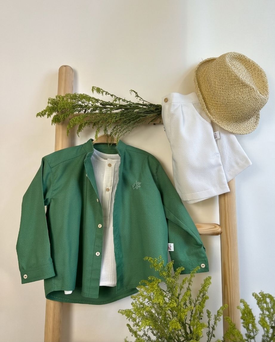 Sage Linen Shirt