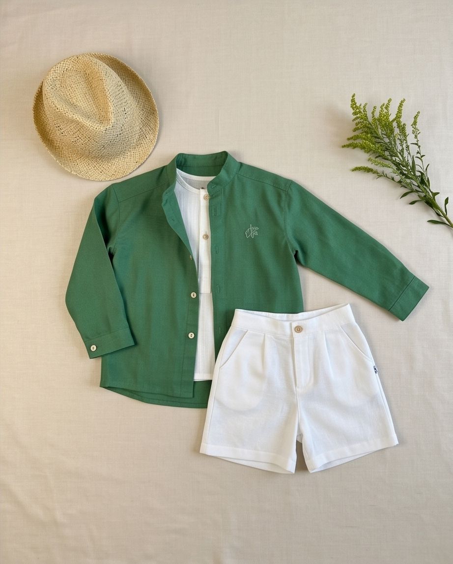 White Linen Short