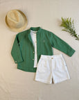 White Linen Short