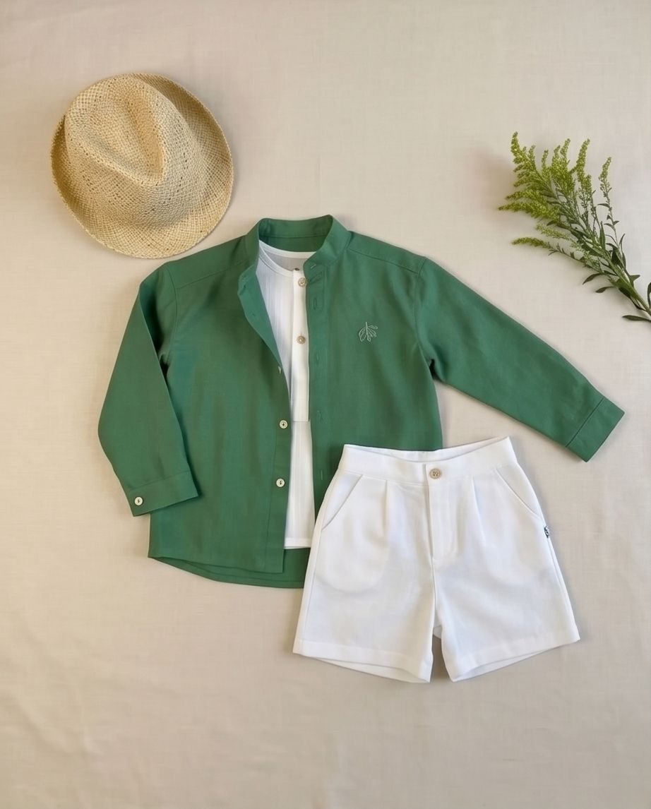 Ivory Round-Neck Shirt