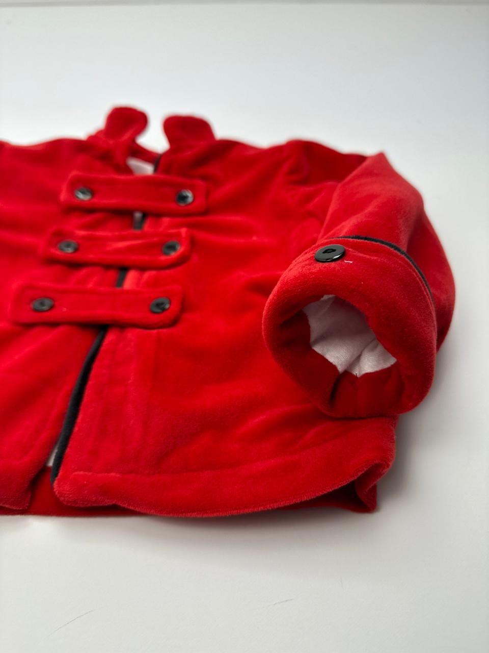 Royal British guardsman Red Velvet jacket